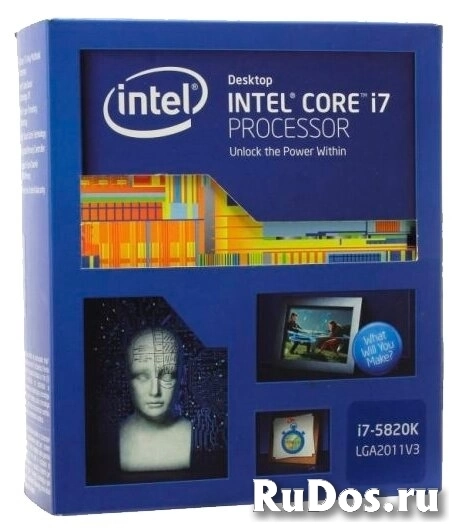 Процессор Intel Core i7-5820K Haswell-E (3300MHz, LGA2011-3, L3 15360Kb) фото
