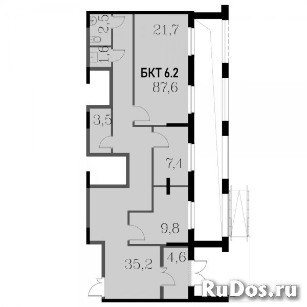 Продам коммерческую недвижимость 87.6 м2 изображение 3
