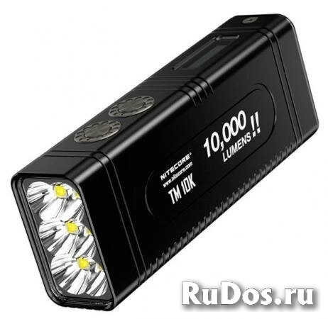 Фонарь ручной Nitecore TM10K чёрный 17683 фото