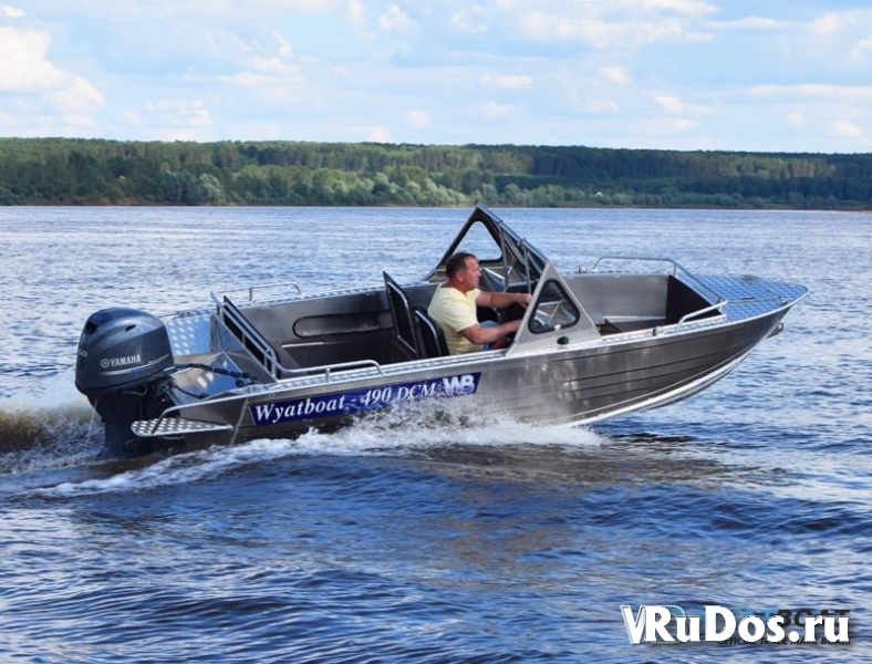 Купить катер (лодку) Wyatboat-490 DCM про изображение 4