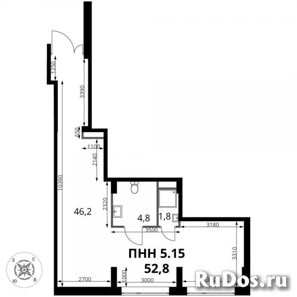 Продам коммерческую недвижимость 52.8 м2 изображение 3