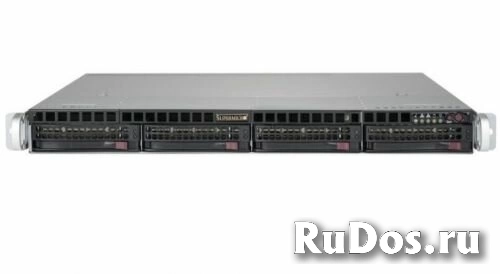 Серверная платформа 1U Supermicro AS-1013S-MTR (AMD EPYC серии 7000, 8xDDR4, 4x3.5quot; SATA, 2x1GbE, 5xUSB, 4xUSB 2.0, 3.0, VGA, 2x400W) фото