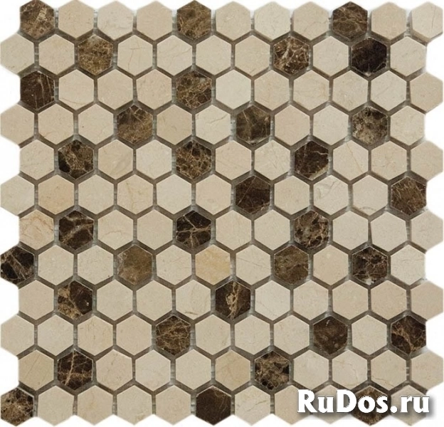 Плитка керамическая Q-Stones Китмоз Камень 31x31 Китмоз Камень QS-Hex027-25P/10 30.5х30.5 фото