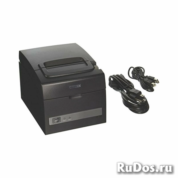 Принтер чековый CITIZEN CT-S310II, термопечать, USB, Ethernet, черный, CTS310IIXEEBX фото