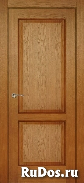 Дверь Фрамир Классика шпон DUBLIN 2 Цвет:Орех Светлый Остекление:Без стекла фото