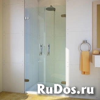 Дверь в душевую нишу GuteWetter LUX DOOR GK-002 70х190 см, цвет хром блестящий, стекло бесцветное фото