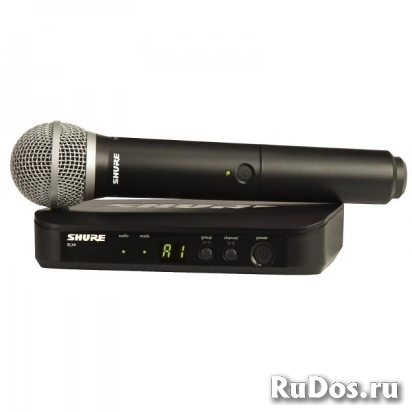 Радиосистемы с ручным микрофоном Shure BLX24RE/PG58 M17 662-686 MHz фото