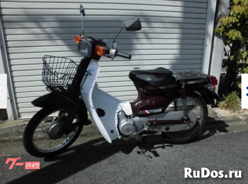 Мотоцикл дорожный Honda Super Cub рама AA01 скутерета корзина изображение 4