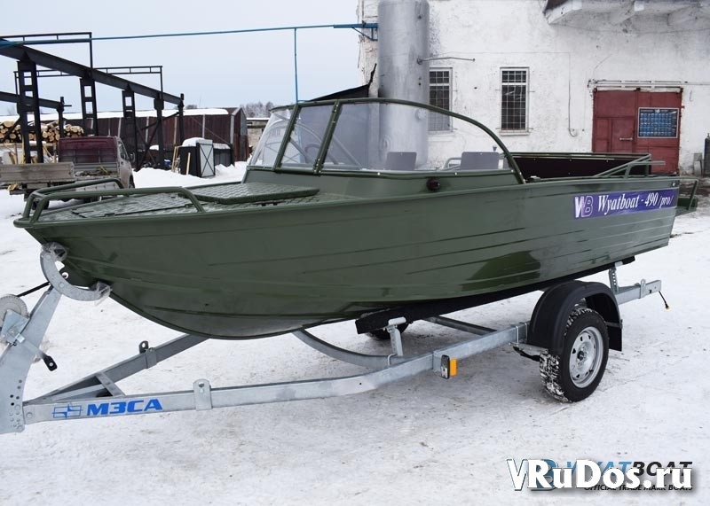 Купить лодку (катер) Wyatboat-490 DC изображение 8