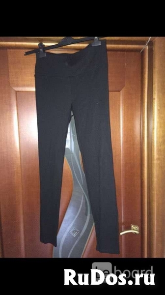 Лосины брюки новые kasha италия 46 48 м l черные стретч плотные в изображение 3