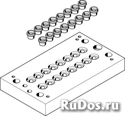 Многоканальная пневматическая плита Festo CPV14-VI-P8-1/8-C фото