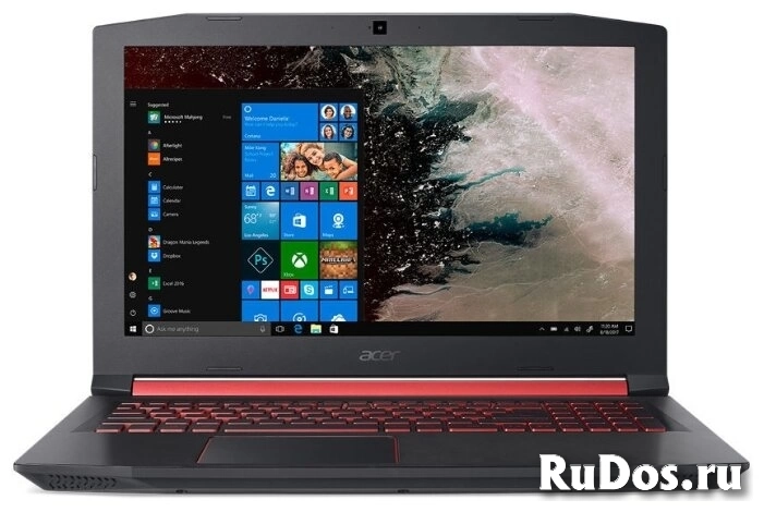 Ноутбук Acer Nitro 5 AN515-52-58EG (Intel Core i5 8300H 2300MHz/15.6quot;/1920x1080/6GB/256GB SSD/1000GB HDD/DVD нет/NVIDIA GeForce GTX 1050 4GB/Wi-Fi/Bluetooth/Windows 10 Home) фото