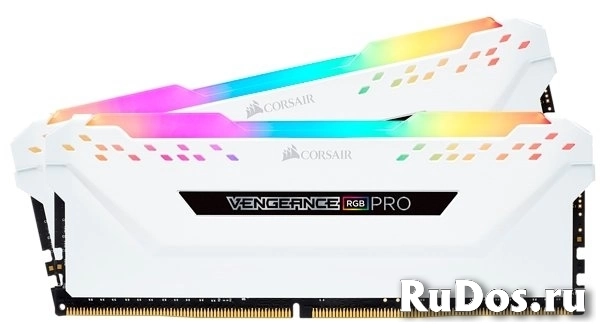 Оперативная память 16 ГБ 2 шт. Corsair Vengeance RGB PRO CMW32GX4M2A2666C16W фото