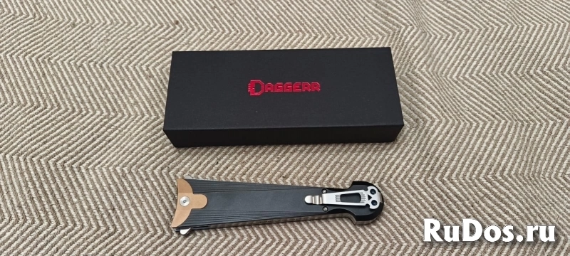 Daggerr Knives Cinquedea black aluminum VG10 фотка