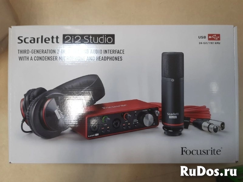 Focusrite scarlett 2i2 studio фотка