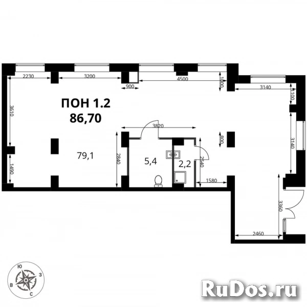 Продам коммерческую недвижимость 86 м2 изображение 3