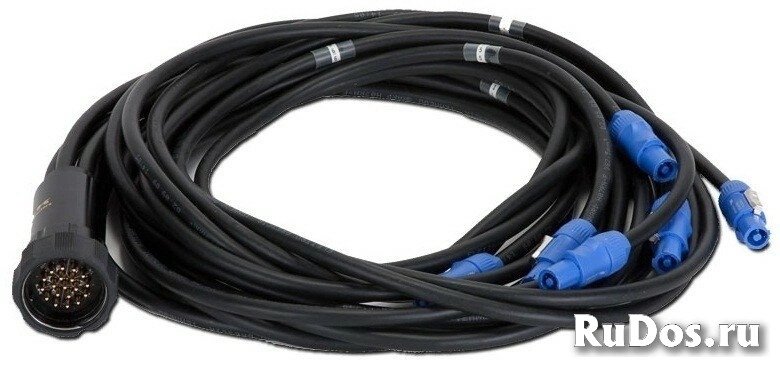 RCF AC Power Cable 6X TTL55 мульти-кабель питания фото