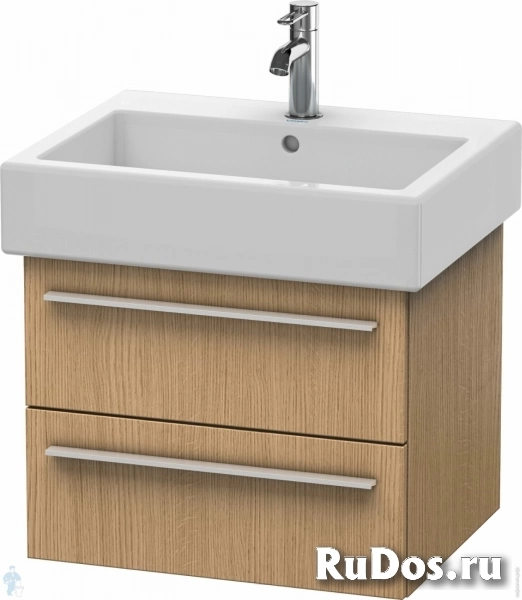 Тумба под раковину Duravit X-Large 550х448х443 подвесная, 2 ящика, дуб европейский XL634405252 фото