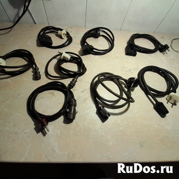 Шнур питания для радиоприборов  8 штук изображение 8