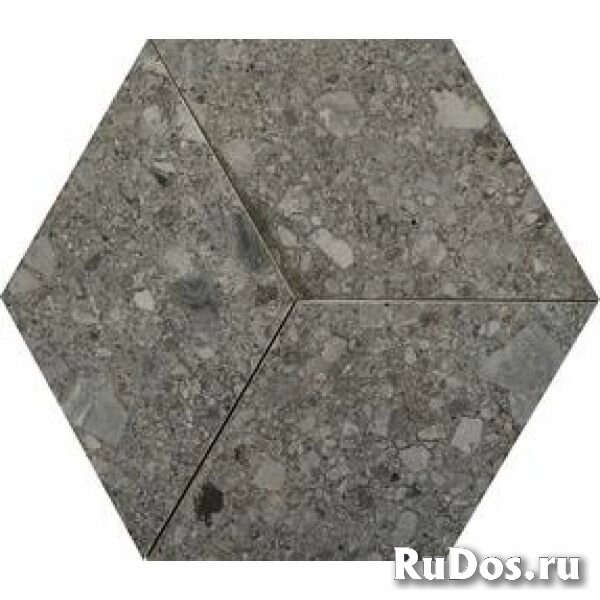 Плитка Marazzi Mystone Ceppo di Gre Мозаика Ceppo di Gre Antracite 3D M0KK 29х33,5 фото