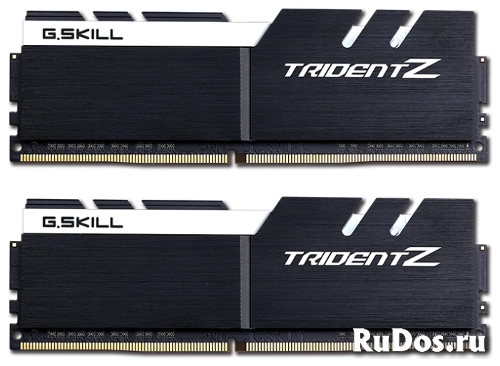 Оперативная память 16 ГБ 2 шт. G.SKILL Trident Z F4-3200C16D-32GTZKW фото