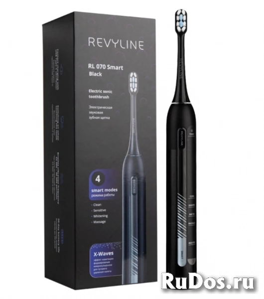 Звуковая зубная щетка Revyline RL 070 Black фото