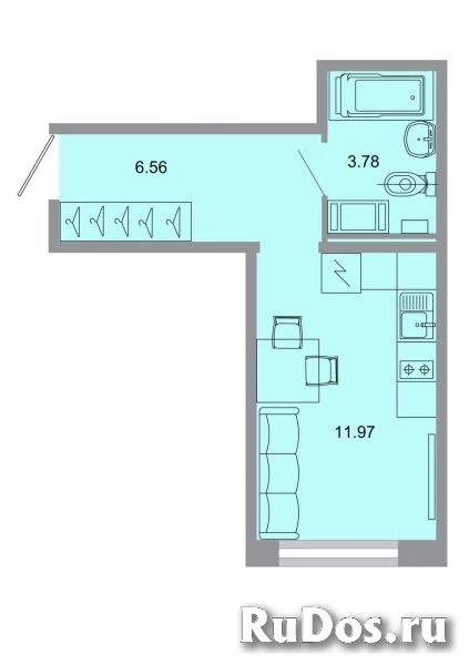 Продам 1 комнатную квартиру 21 м2 фото