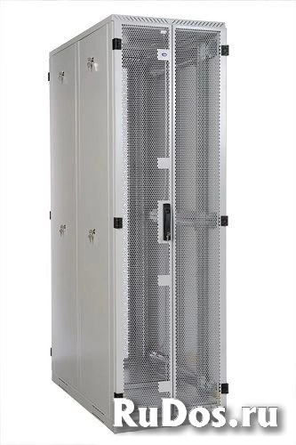 Шкаф напольный 19, 42U ЦМО ШТК-С-42.6.12-48АА серверный (600x1200) дверь перфорированная, задние двойные перфорированные 2 шт фото