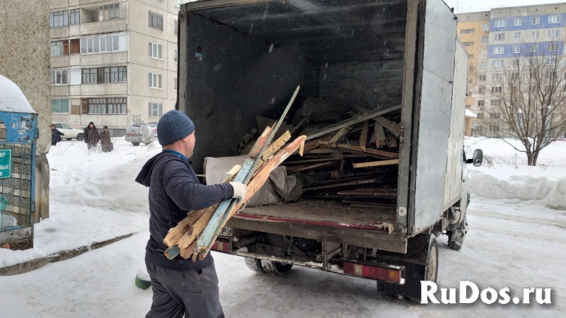 Вывоз строймусора газелью и самосвалом изображение 3