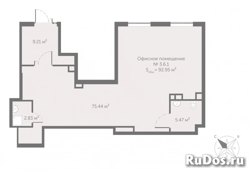 Продам коммерческую недвижимость 92 м2 фото