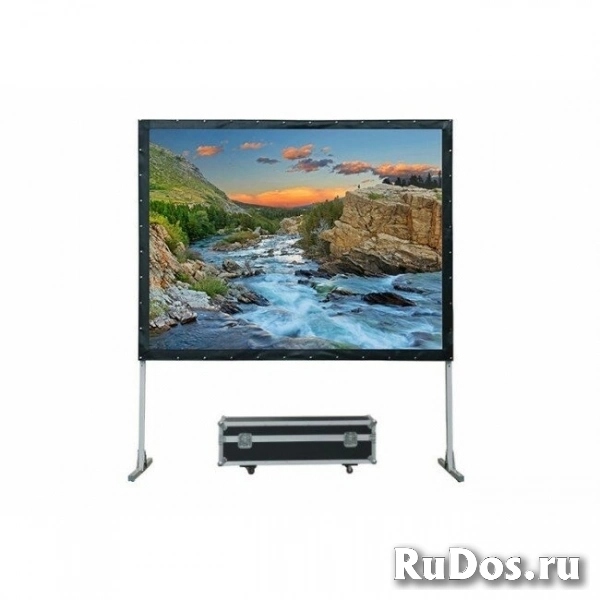 Экран Lumien Master Fold 141x237 см (100quot;) (раб. область 125х221 см) Front Projection + Rear Projection два полотна в комплекте, черн. кайма по периметру 16:9 [LMF-100129] фото