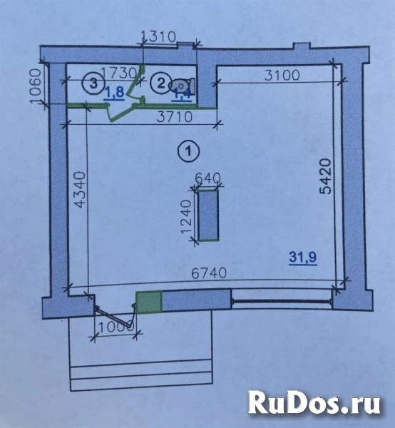 Сдам коммерческую недвижимость 35 м2 изображение 4