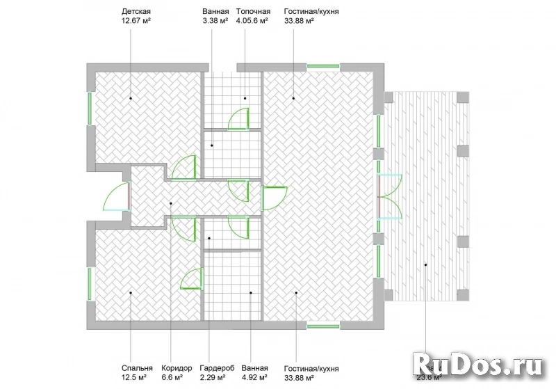 Продам коттедж 107.3 м2 изображение 3