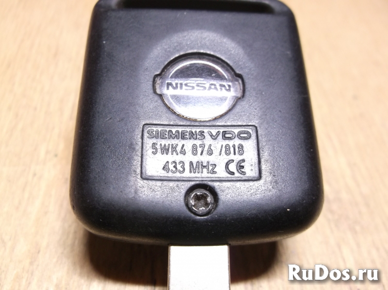 28268AX61A Nissan X-Trail Qashqai чип ключ 2 кнопки 433MHz изображение 7