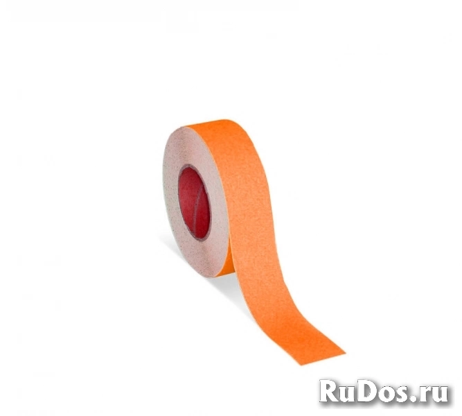 Сигнальная противоскользящая лента, сигнально-оранжевая (610 мм x 18,3 м) {M1DR610183} фото