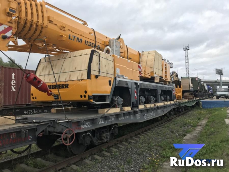 Перебазировка строительной техники по ЖД фотка