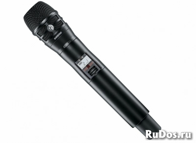 Shure QLXD2/K8B G51 ручной передатчик серии QLXD с капсюлем микрофона KSM8 фото