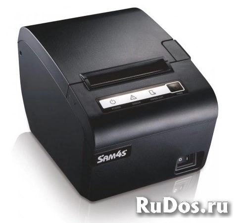 Чековый принтер Sam4s Ellix 30DB, RS232, USB, Ethernet, с БП, черный (40320) фото
