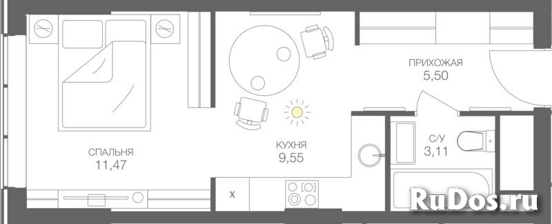 Продам 1 комнатную квартиру 29 м2 фото