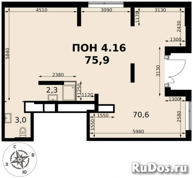 Продам коммерческую недвижимость 75 м2 изображение 3