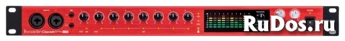 Внешняя звуковая карта Focusrite Clarett 8Pre USB фото