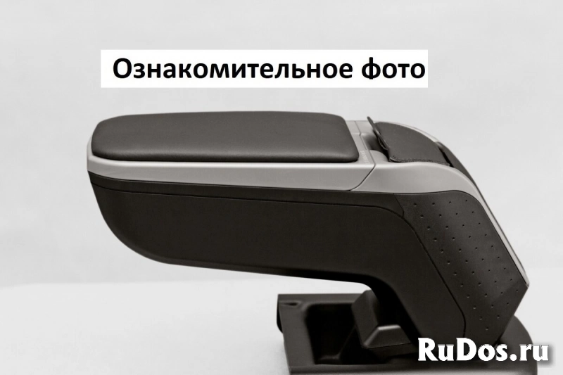 Автоподлокотник Armster 2 (экокожа, серый) Armster для Ford Fiesta 7 поколение [2017-...] (+USB+AUX Extension Cable) (V00988) фото