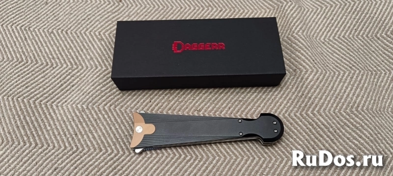 Daggerr Knives Cinquedea black aluminum VG10 изображение 3