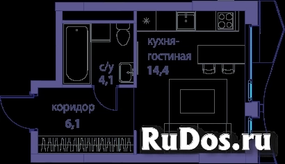 Продам 1 комнатную квартиру 24 м2 фото