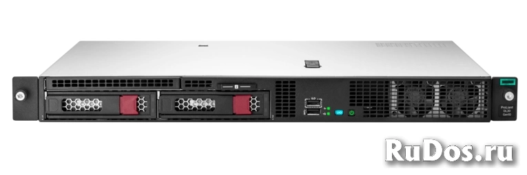 Сервер HPE Proliant DL20 Gen10, 1x Intel Xeon E-2224 4C 3.4GHz, 1x8GB-U DDR4, S100i/ZM (RAID 0,1,5,10) noHDD (2 LFF 3.5 NHP), 1x290W NHP NonRPS, 2x1Gb/s, noDVD, iLO5, Rack1U, 3-3-3 P17078-B21 фото