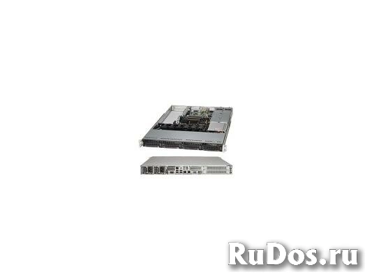 Серверный корпус Supermicro CSE-815TQ-R700WB 1U E-ATX 12x13 4x3.5 HotSwap SAS/SATA SES2 700Вт черный фото