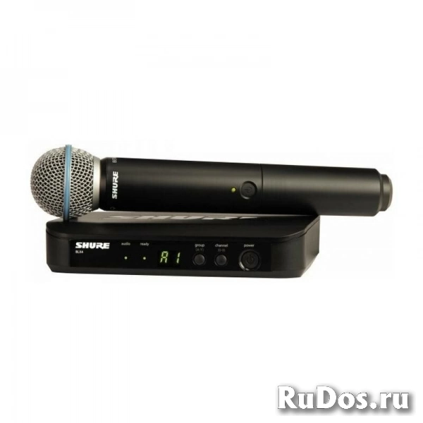 SHURE BLX24E/B58 M17 радиосистема UHF, 1 ручной микрофон фото