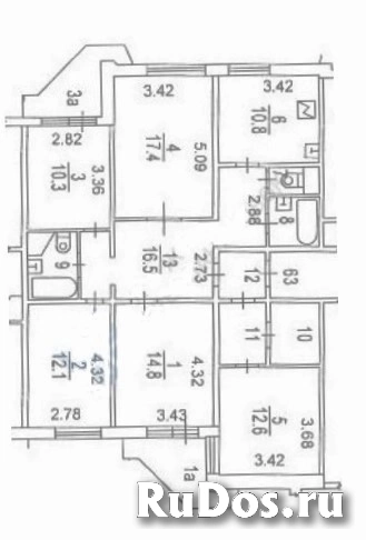 Продам 5 комнатную квартиру 112 м2 изображение 3