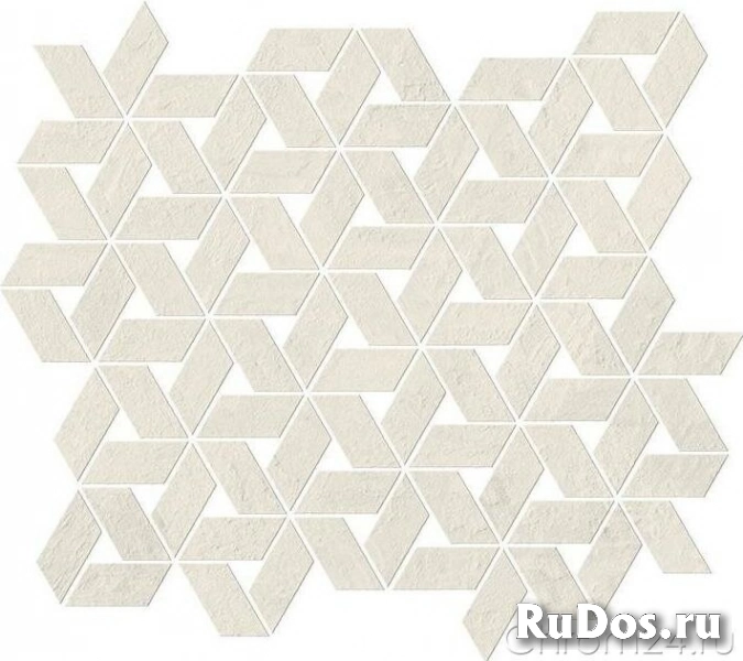 Atlas Concorde Raw White Mosaico Twist керамическая плитка (35,8 x 31 см) (9RTW) фото