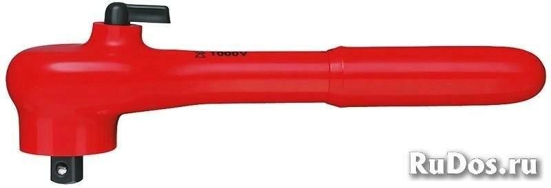 Трещотка KNIPEX KN-9841, 1/2quot;, 265 mm, изолированная фото